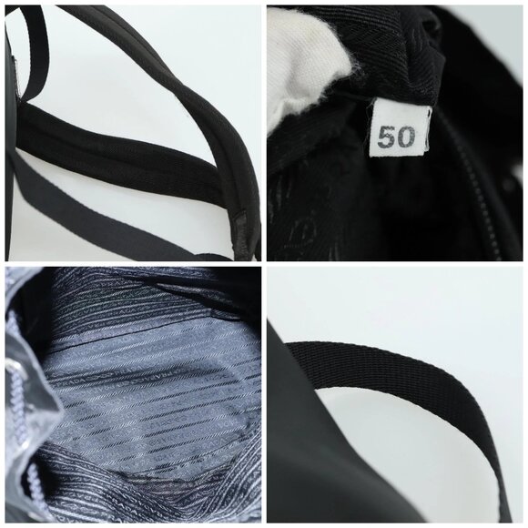 PRADA Backpack Nylon Black Auth - Picture 14 of 15